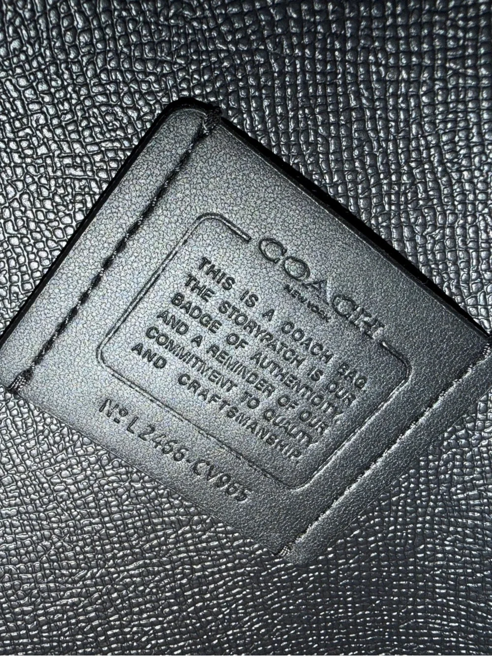 Coach Brown Signature Canvas Messenger Bag with Black Trim